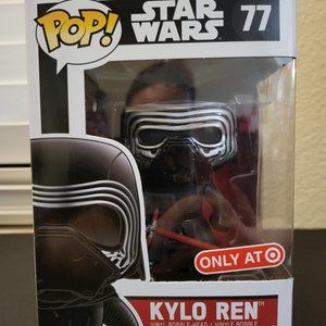 Kylo Ren (Hoodless) Target Exclusive Funko Pop